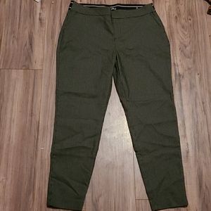 Gray spotted dress pants